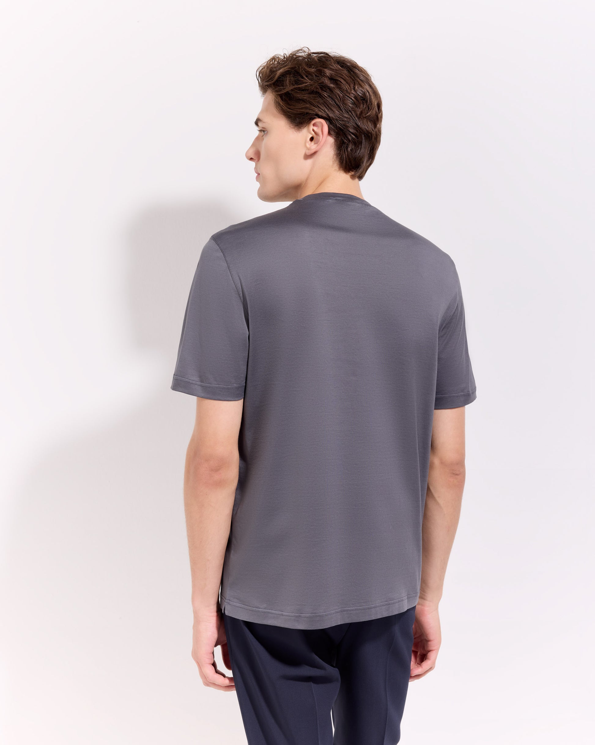 T-shirt Iron grey | Filippo De Laurentiis