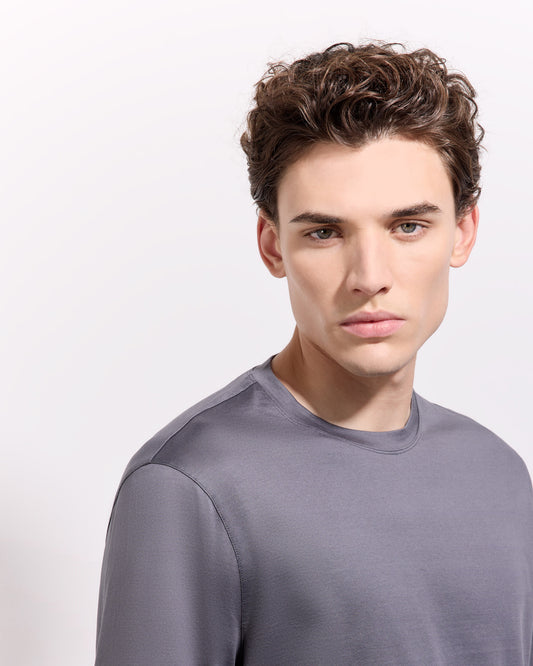 T-shirt Grigio ferro | Filippo De Laurentiis
