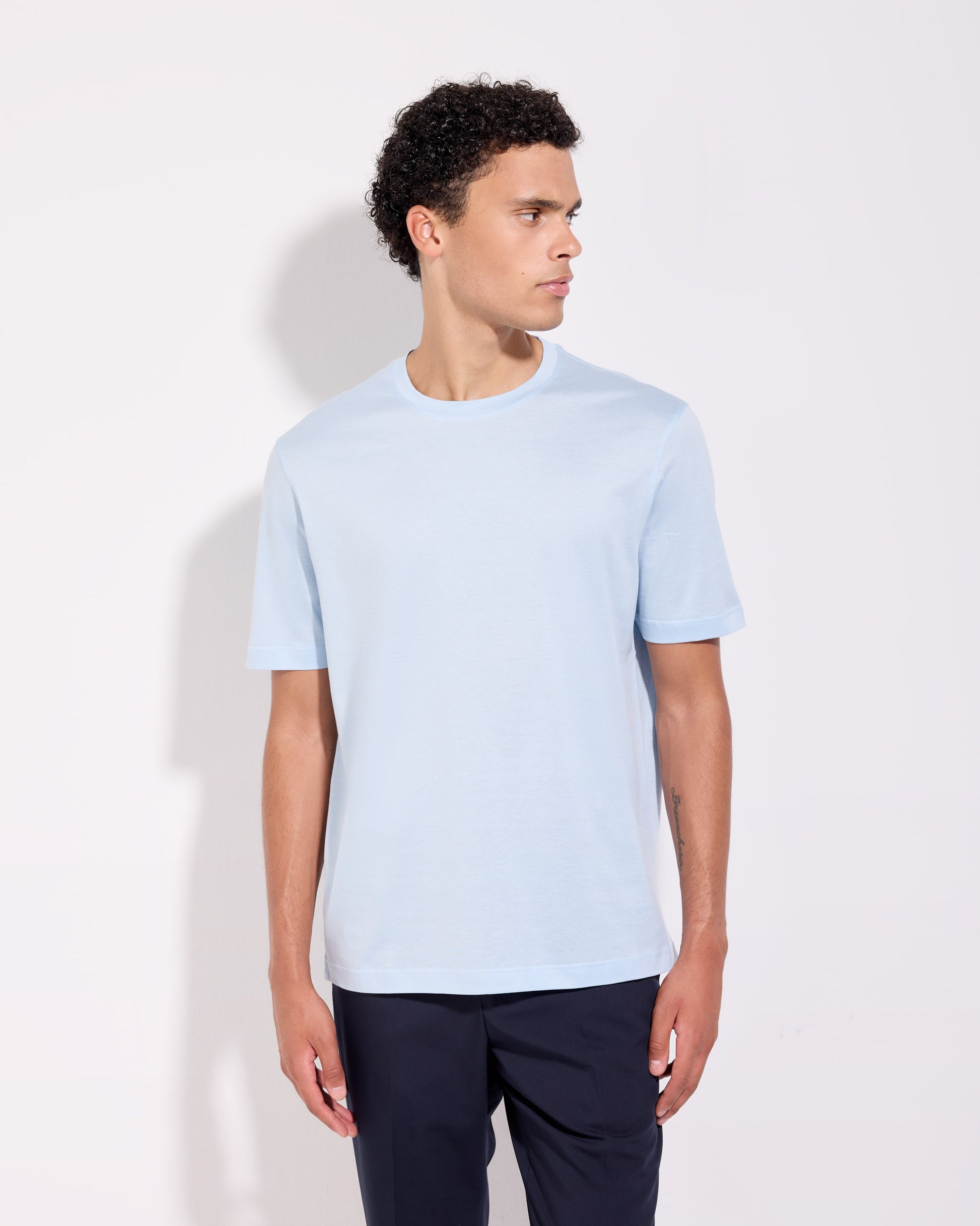 T-shirt Grigio polvere | Filippo De Laurentiis