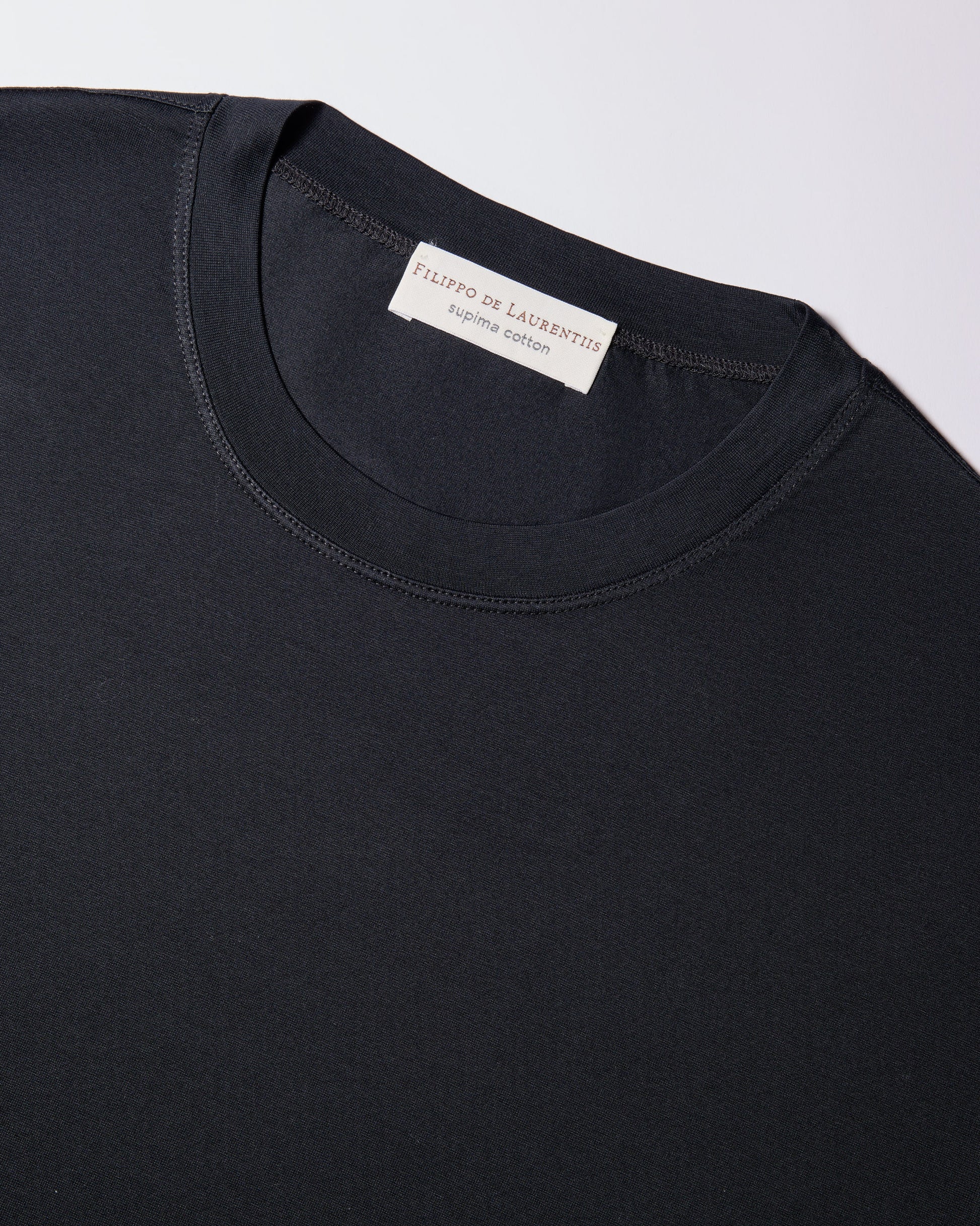 T-shirt Nero | Filippo De Laurentiis