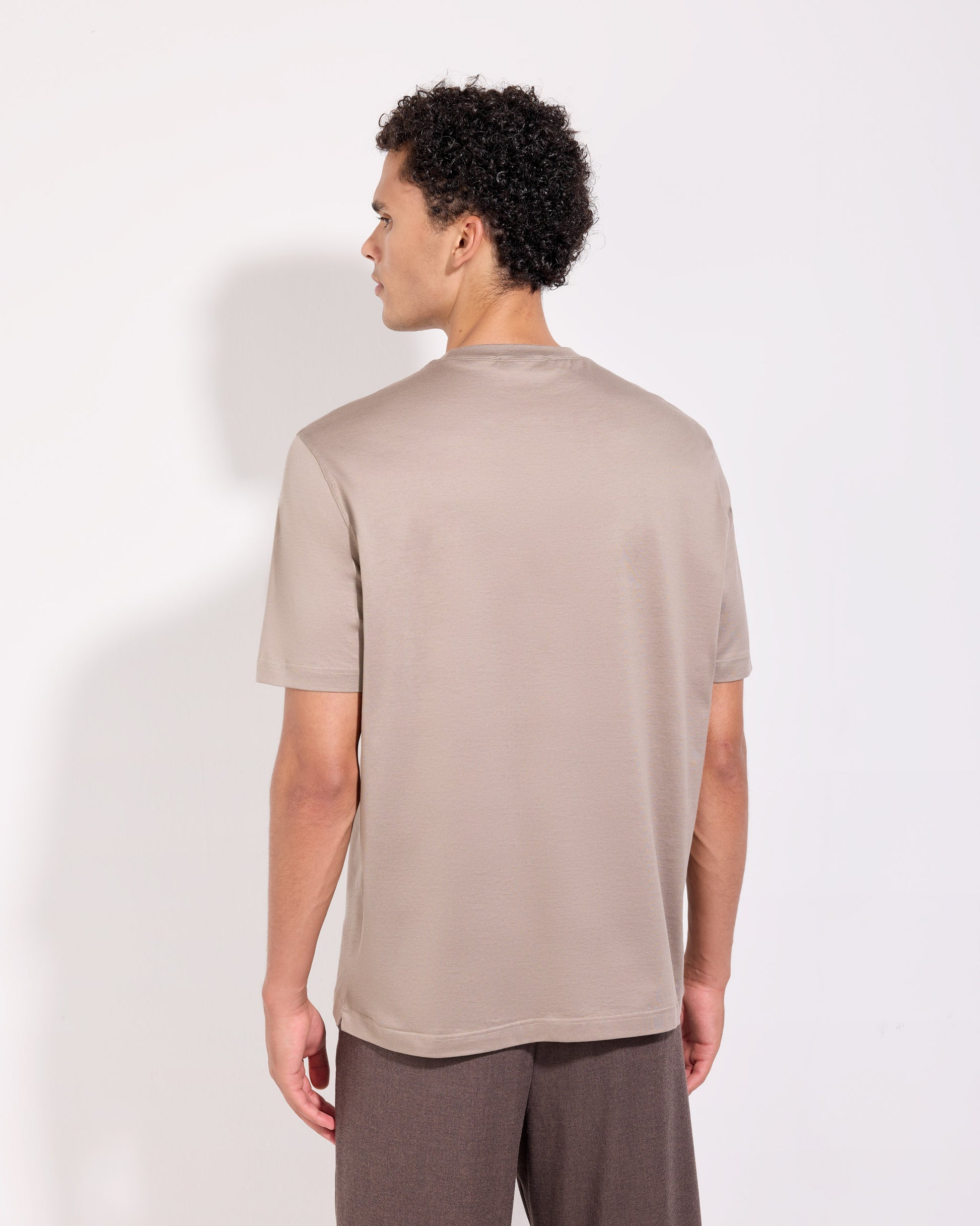 T-shirt Taupe | Filippo De Laurentiis