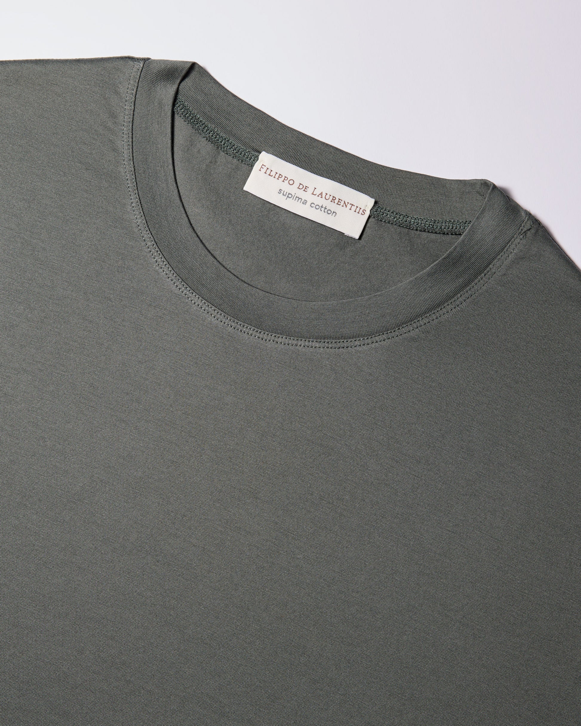T-shirt Verde militare | Filippo De Laurentiis